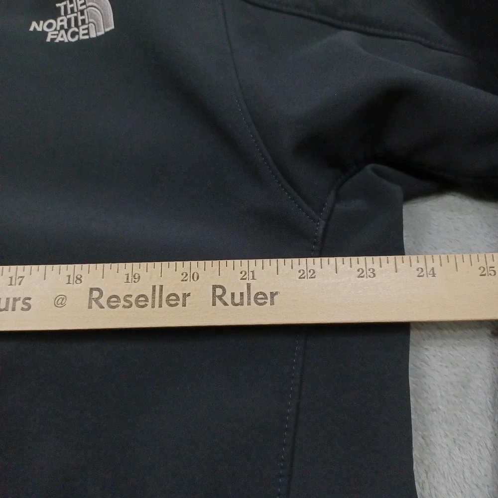 North Face Jacket Mens Large Black Full Zip Outdoor Casual Pockets